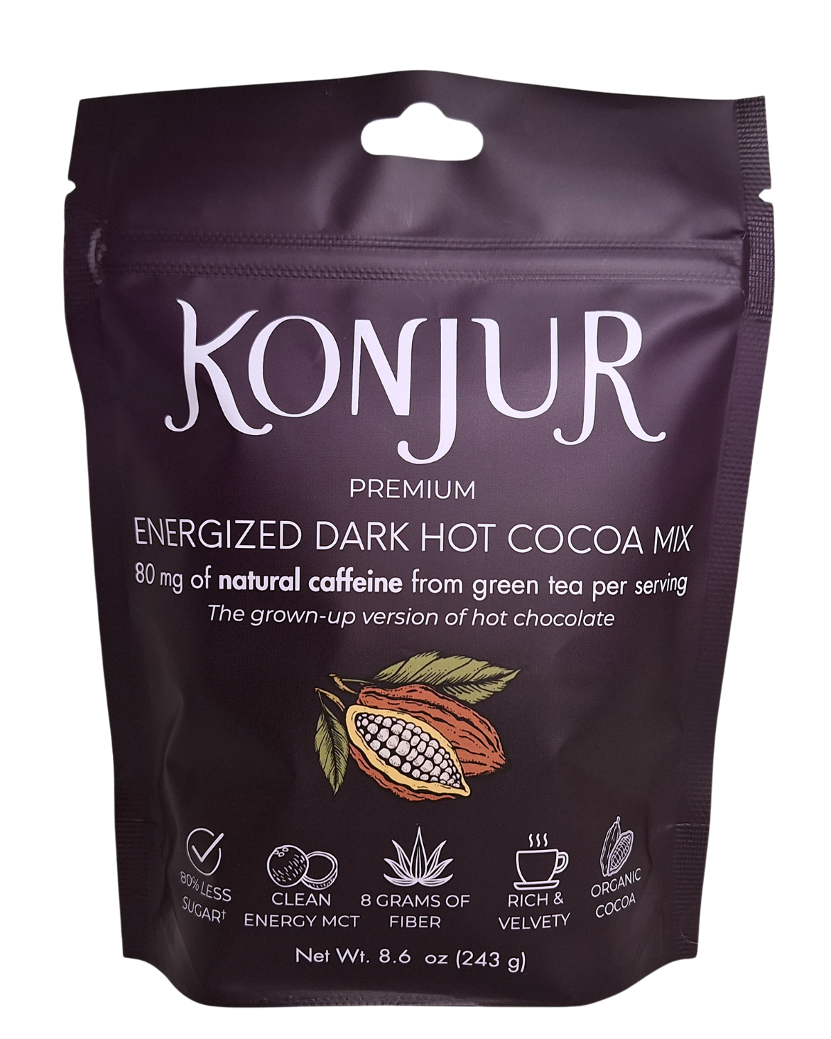 Energized Dark Hot Cocoa Mix