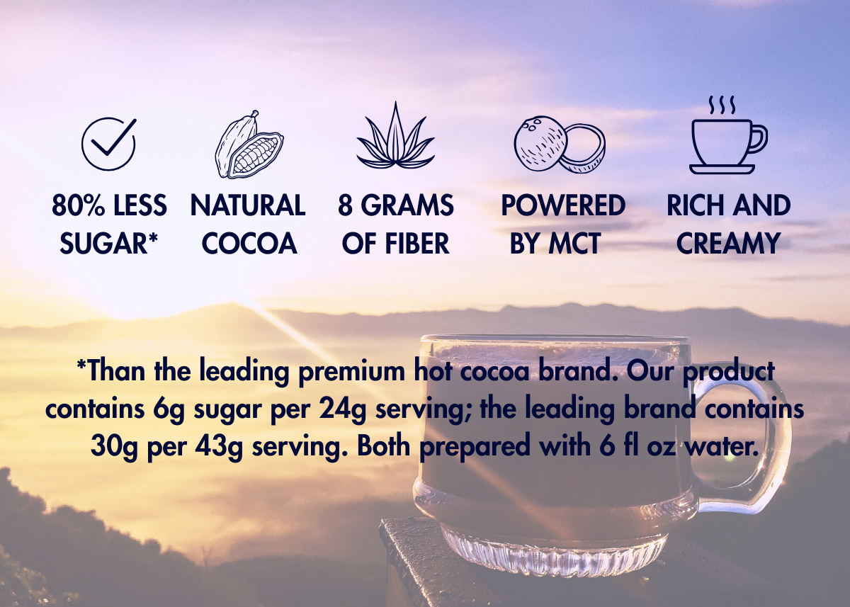 Energized Dark Hot Cocoa Mix