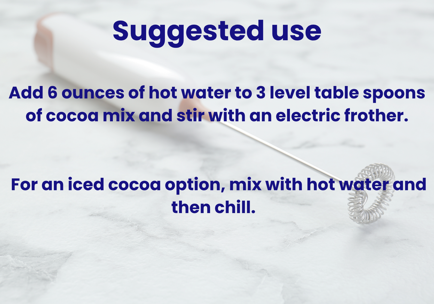 Energized Dark Hot Cocoa Mix